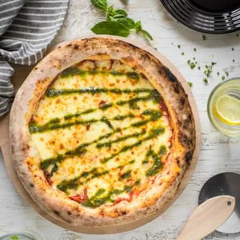Pizza Margarita ( opción vegana)