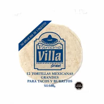Tortillas Pancho Villa 25 cm